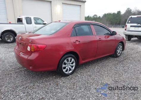 2009 Toyota Corolla Le из США, поврежденный, VIN 2T1BU40E99C013199